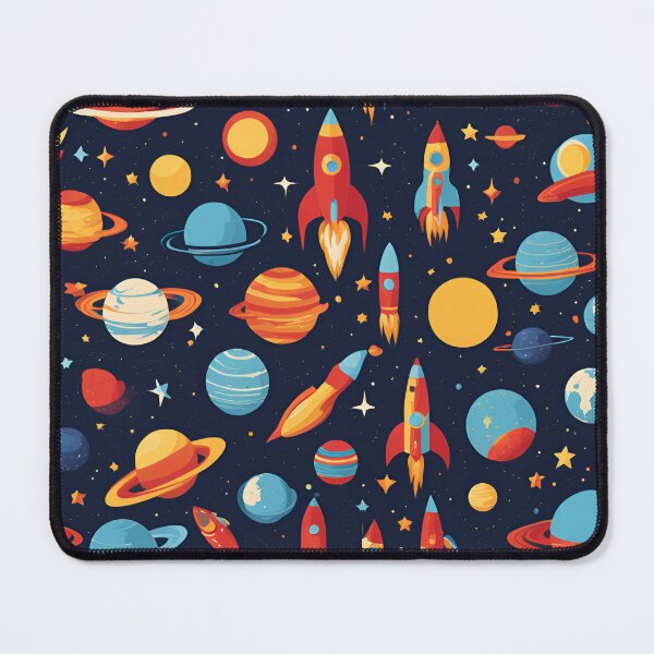 Item preview, Space Rocket Art | Fun Galaxy Pattern | Kids Space Design designed and sold by Epic--Art.