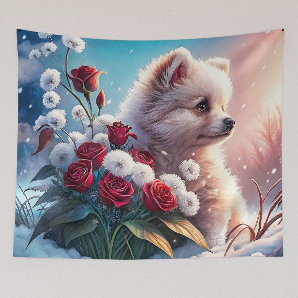 Item preview, Fluffy puffy prints charming designed and sold by Marcu Ioachim.