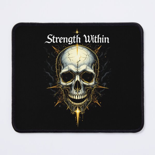 Item preview, Rebirth Through Darkness - Unbreakable Spirit Skull designed and sold by BNCH44.