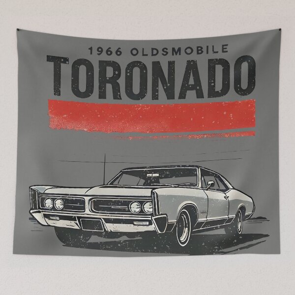 Item preview, Muscle Car 1966 Oldsmobile Toronado designed and sold by CreepyCornerArt.