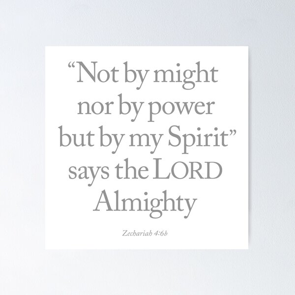Item preview, Zechariah 4:6b v.6 designed and sold by x1brett.