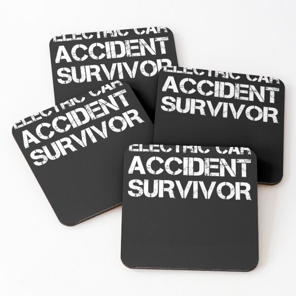 Item preview, Electric Car Accident Survivor designed and sold by AdiApparel.