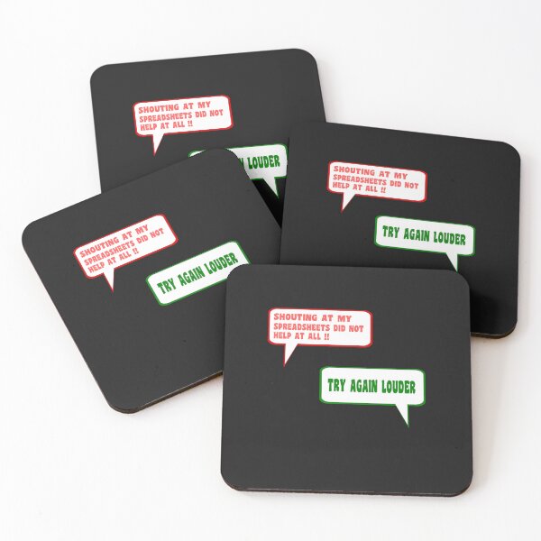 Item preview, Wise advice for accountants about spreadsheet management | speech bubble design designed and sold by clewzo.