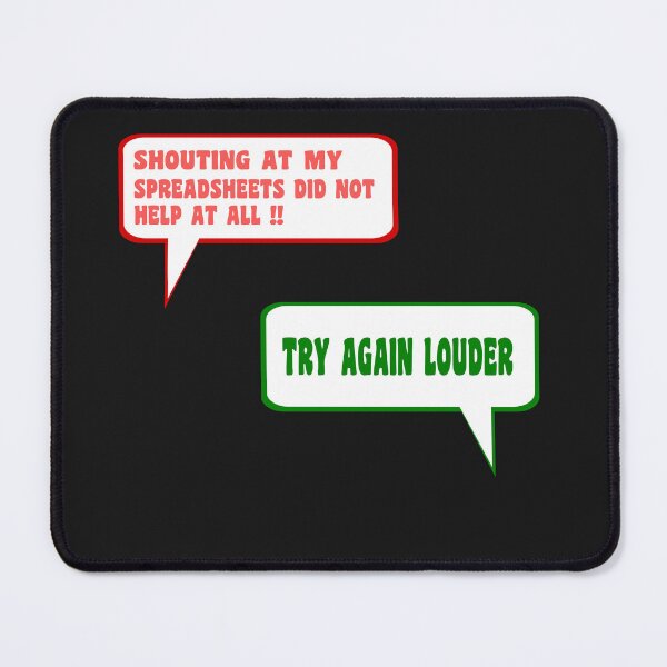 Item preview, Wise advice for accountants about spreadsheet management | speech bubble design designed and sold by clewzo.