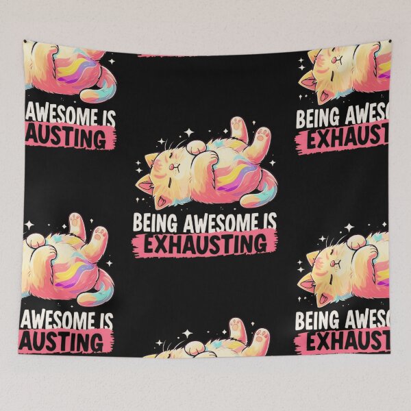 Item preview, It's exhausting being awesome  designed and sold by TEE-HQ.