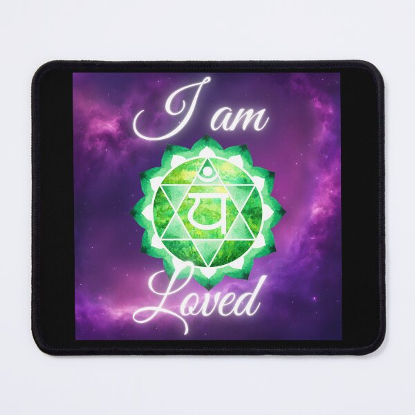 Item preview, Heart chakra affirmation designed and sold by whatthefoxsays.