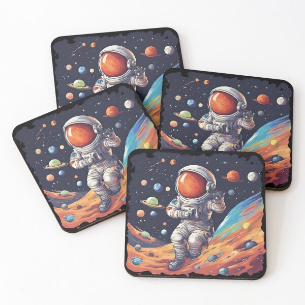 Item preview, Astronaut Art | Space Explorer Design | Cosmic Galaxy Adventure designed and sold by Epic--Art.
