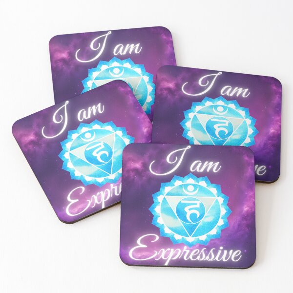 Item preview, Throat chakra affirmation designed and sold by whatthefoxsays.