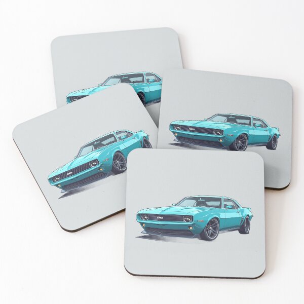 Item preview, Lone cyano camaro a stark illustration designed and sold by kahida.