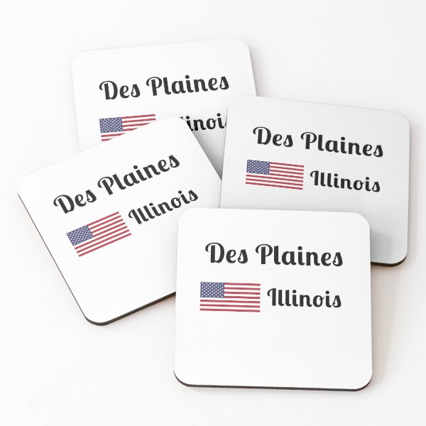 Item preview, Des Plaines Illinois - Stylish Prints, designed and sold by Fleetwood1994.