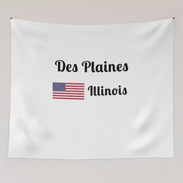 Item preview, Des Plaines Illinois - Stylish Prints, designed and sold by Fleetwood1994.