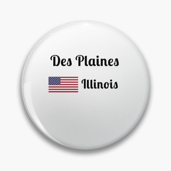 Item preview, Des Plaines Illinois - Stylish Prints, designed and sold by Fleetwood1994.