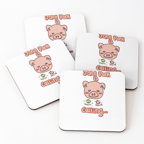 Item preview, John Pork is calling meme designed and sold by PestoPastagifts.
