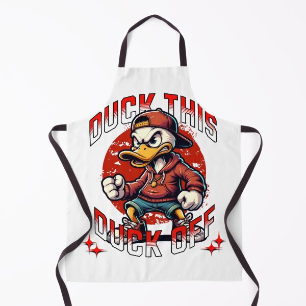 Item preview, Angry Streetwear Duck | "Duck This" Funny Urban Cartoon Design designed and sold by NSB-Design.