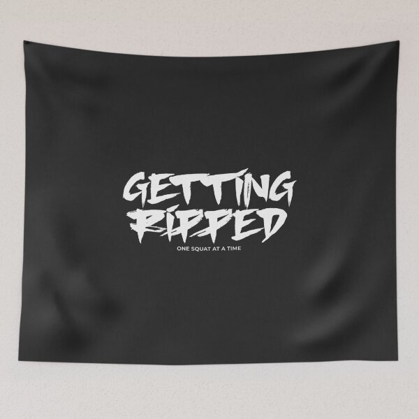 Item preview, Getting Ripped Gym Motivation designed and sold by GoWubba.