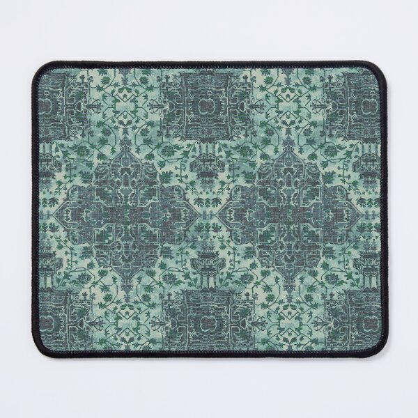 Item preview, Rug carpet oriental design green designed and sold by Alessandro Remo Mazzoni Remotextiles.