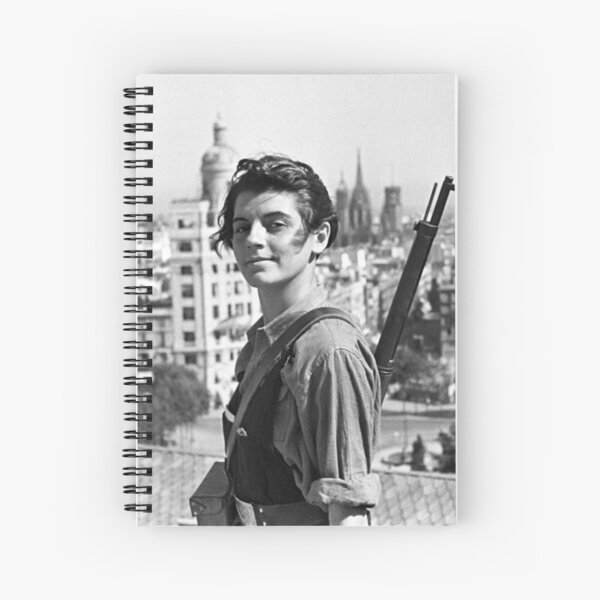 Marina Ginesta - The Left is Beautiful Spiral Notebook