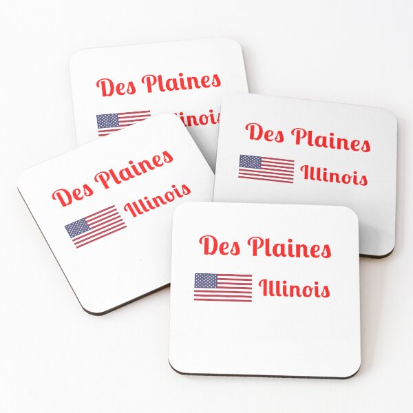 Item preview, Des Plaines Illinois - Stylish Prints, designed and sold by Fleetwood1994.
