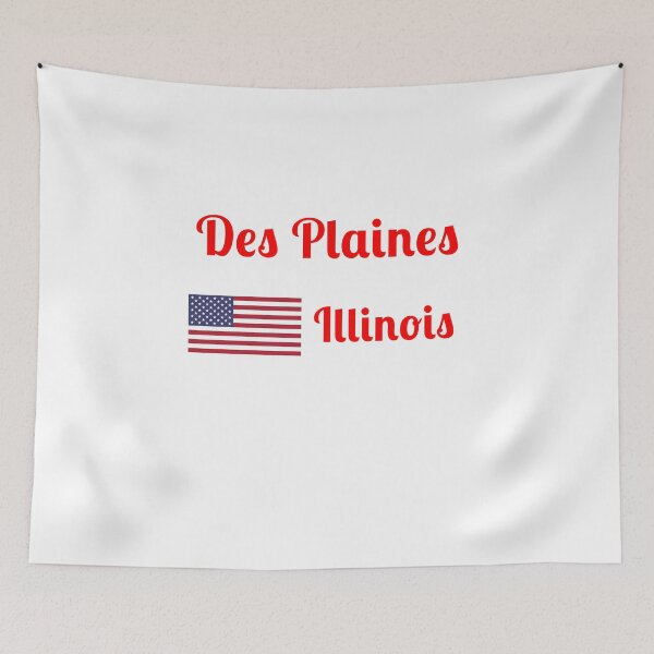 Item preview, Des Plaines Illinois - Stylish Prints, designed and sold by Fleetwood1994.