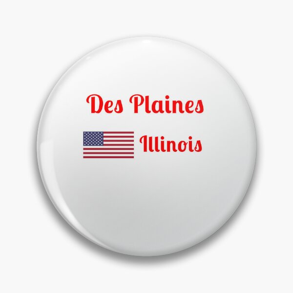 Item preview, Des Plaines Illinois - Stylish Prints, designed and sold by Fleetwood1994.