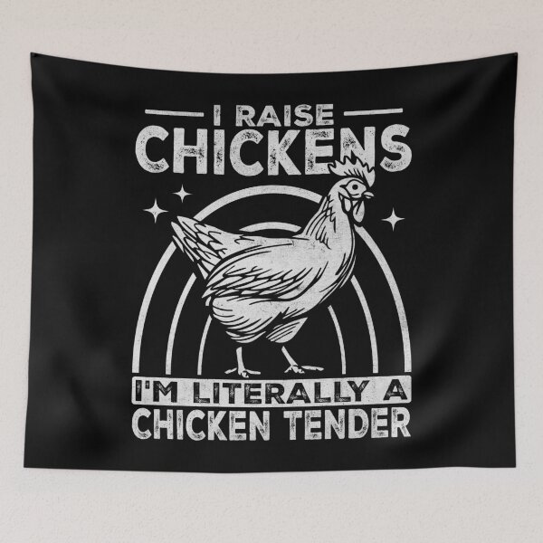 Item preview, Funny Chicken Farmer - I'm a Chicken Tender designed and sold by PrintCrafting.
