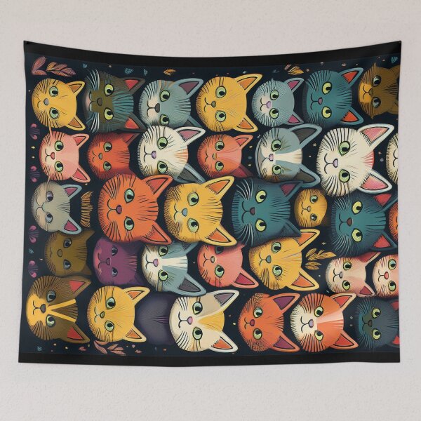 Item preview, Purrfect Cat Pattern designed and sold by Boxing Kangaroo Retail Company.