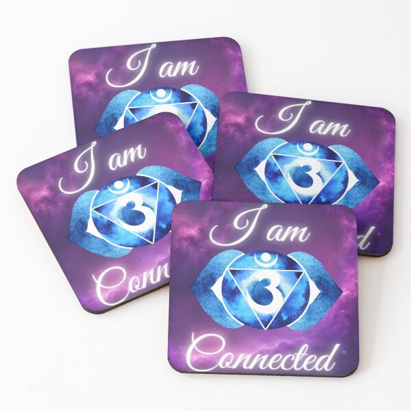 Item preview, Third eye chakra affirmation designed and sold by whatthefoxsays.