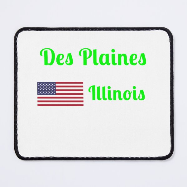Item preview, Des Plaines Illinois - Stylish Prints, designed and sold by Fleetwood1994.