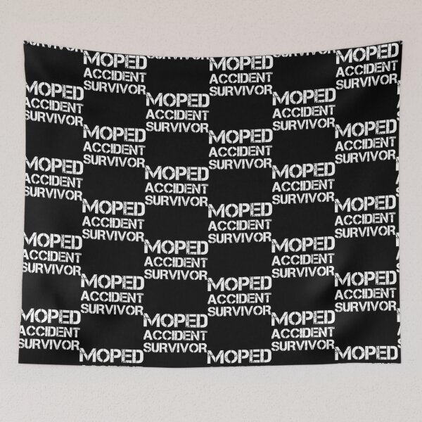 Item preview, Moped Accident Survivor designed and sold by AdiApparel.