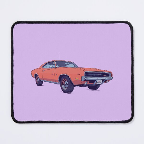 Item preview, Vintage vigor charger in hemi orange comic style designed and sold by kahida.