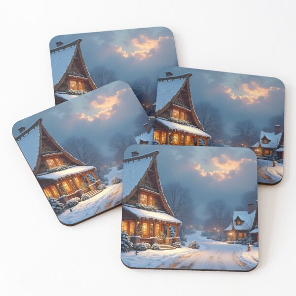 Item preview, Christmas Village  designed and sold by Bobs AI Art.