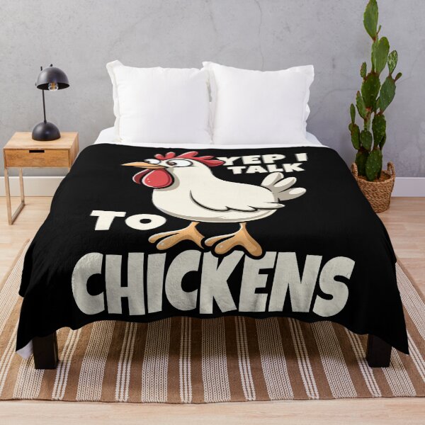 Item preview, Yep I Talk to Chickens - Funny Poultry Farmer Gift designed and sold by PrintCrafting.
