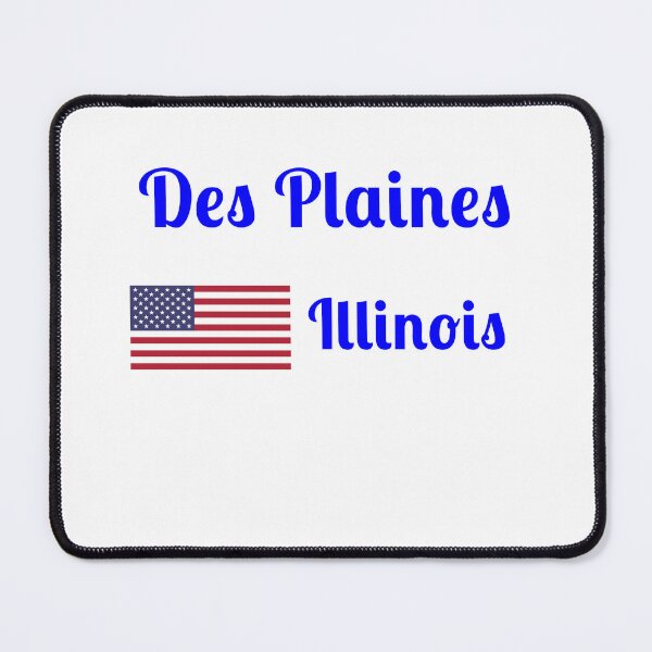 Item preview, Des Plaines Illinois - Stylish Prints, designed and sold by Fleetwood1994.