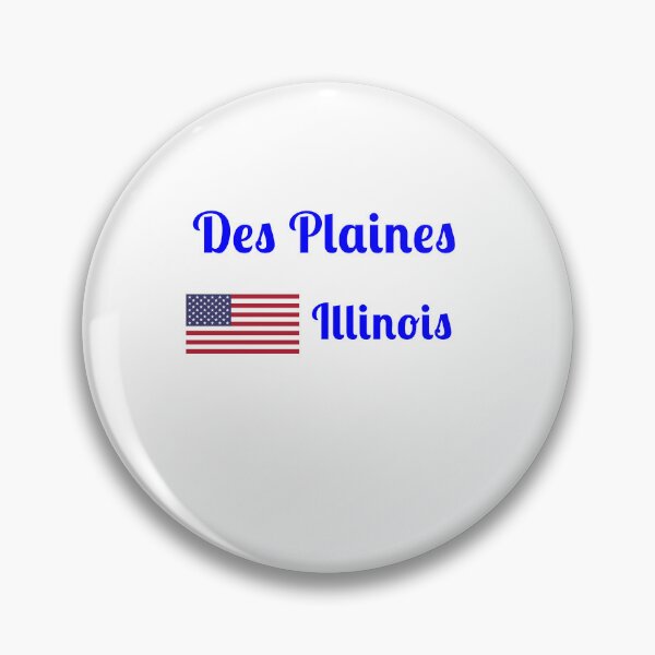 Item preview, Des Plaines Illinois - Stylish Prints, designed and sold by Fleetwood1994.