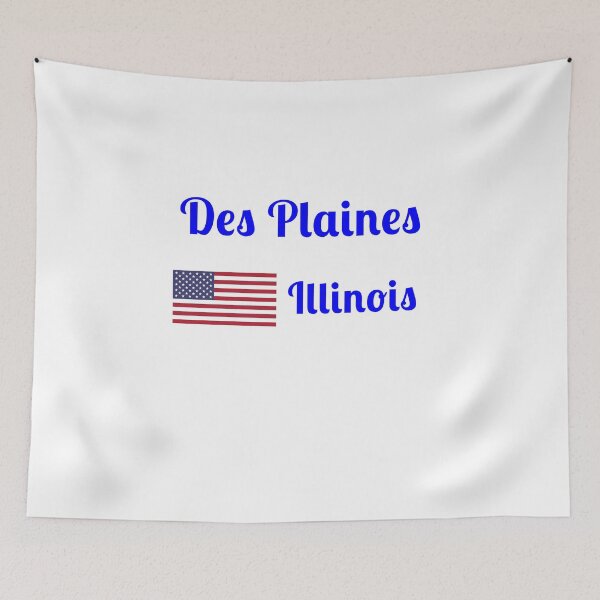Item preview, Des Plaines Illinois - Stylish Prints, designed and sold by Fleetwood1994.