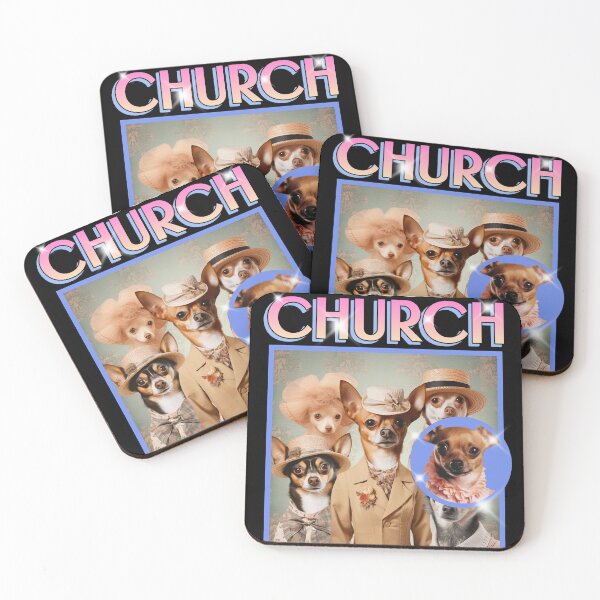Item preview, Church Posse Chihuahua Friends Funny Gift Christian Staff designed and sold by tshirtart2024.