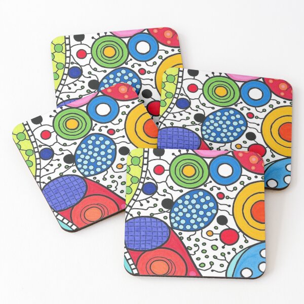 Item preview, Colourful abstract pattern designed and sold by GasconyPassion.