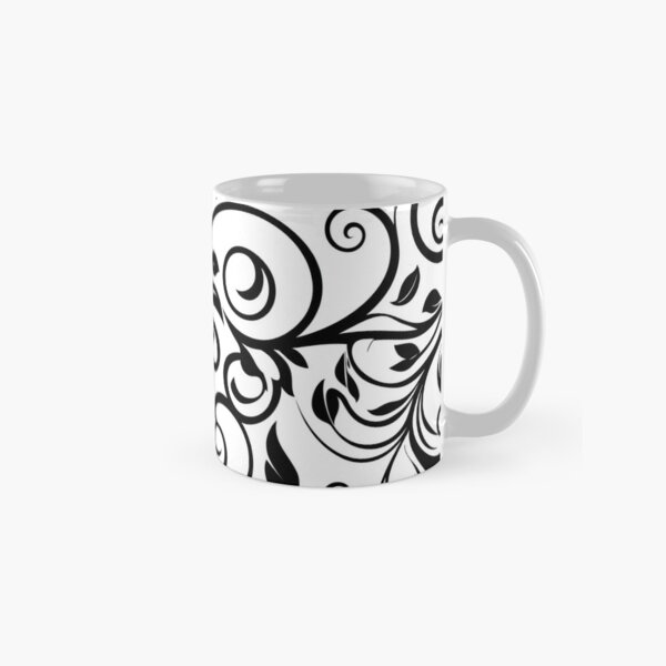 Item preview, Black Filigree Pattern designed and sold by KootenayDesigns.