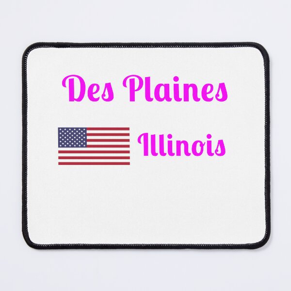 Item preview, Des Plaines Illinois - Stylish Prints, designed and sold by Fleetwood1994.