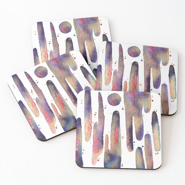 Item preview, Purple and gold abstract background designed and sold by Azyrielle.