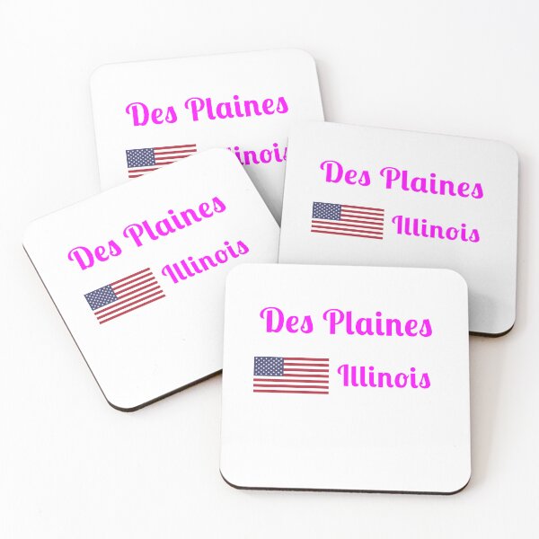 Item preview, Des Plaines Illinois - Stylish Prints, designed and sold by Fleetwood1994.