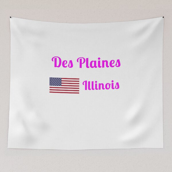 Item preview, Des Plaines Illinois - Stylish Prints, designed and sold by Fleetwood1994.