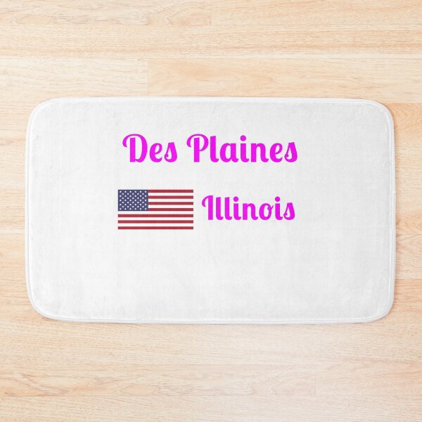 Item preview, Des Plaines Illinois - Stylish Prints, designed and sold by Fleetwood1994.