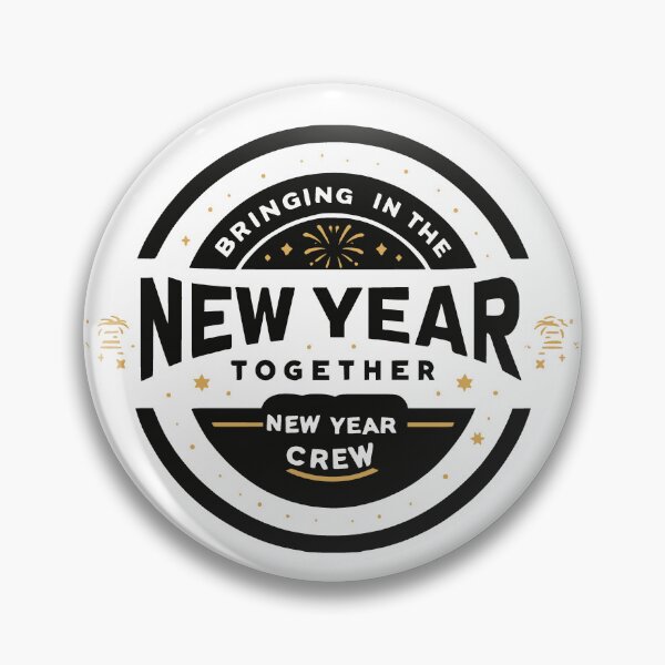 Item preview, Bringing in the New Year Crew Together Design designed and sold by JustBeeAwesome.