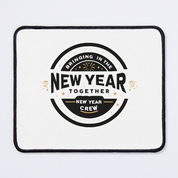 Item preview, Bringing in the New Year Crew Together Design designed and sold by JustBeeAwesome.