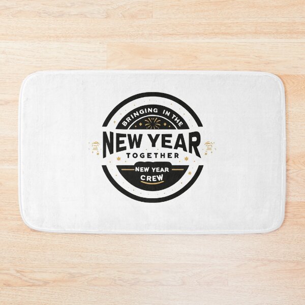Item preview, Bringing in the New Year Crew Together Design designed and sold by JustBeeAwesome.