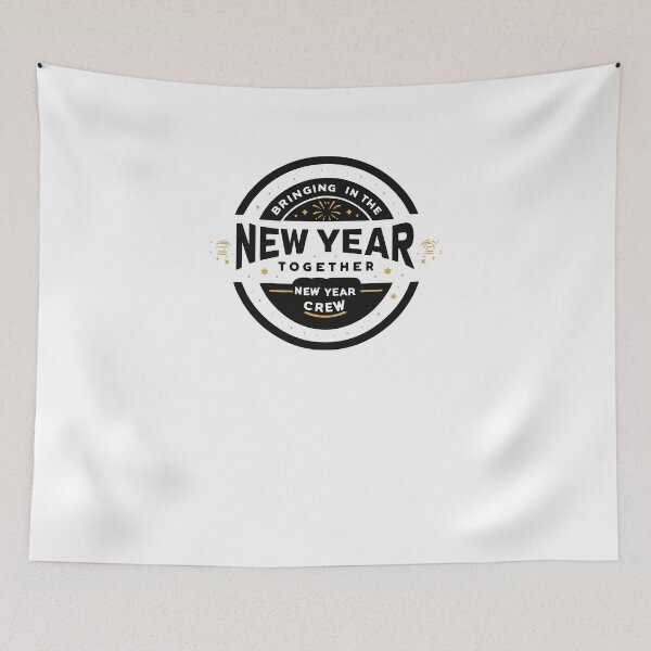 Item preview, Bringing in the New Year Crew Together Design designed and sold by JustBeeAwesome.