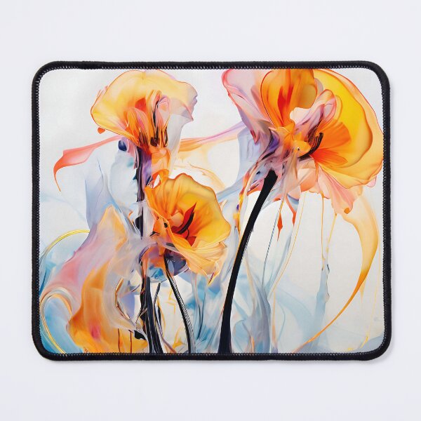 Item preview, flowing watercolor flowers designed and sold by kbgraphicimages.