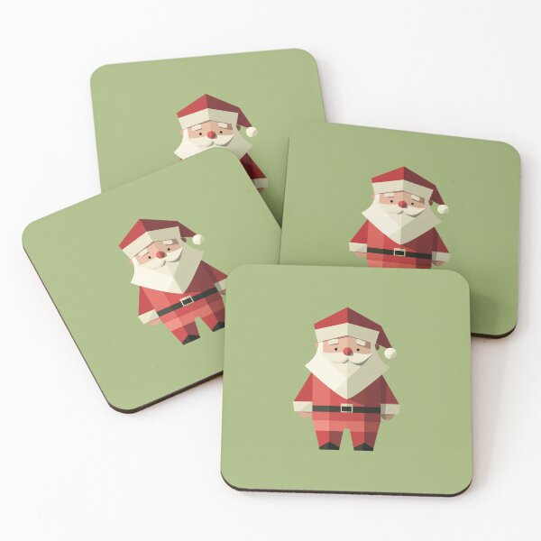 Item preview, minimalist Santa Claus designed and sold by zirconp.