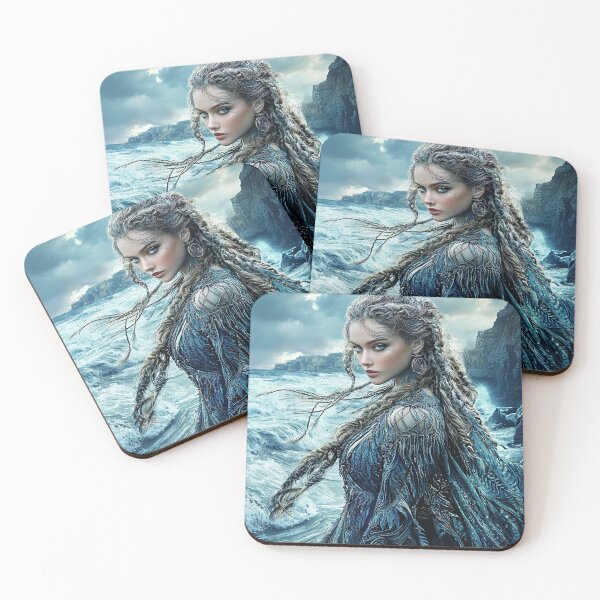 Item preview, Tidewoven: The Ocean's Whispered Guardian designed and sold by oanaunciuleanu.